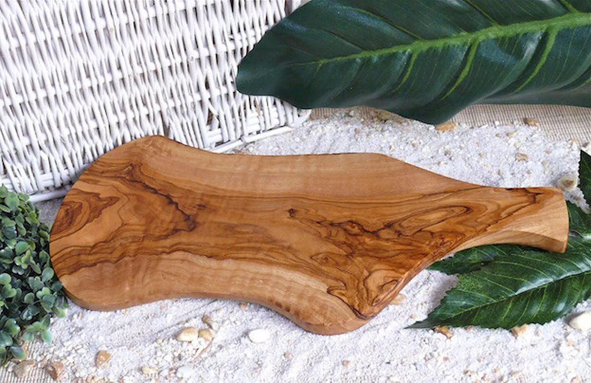 Rustik Skærebræt/Severingbræt med håndtag