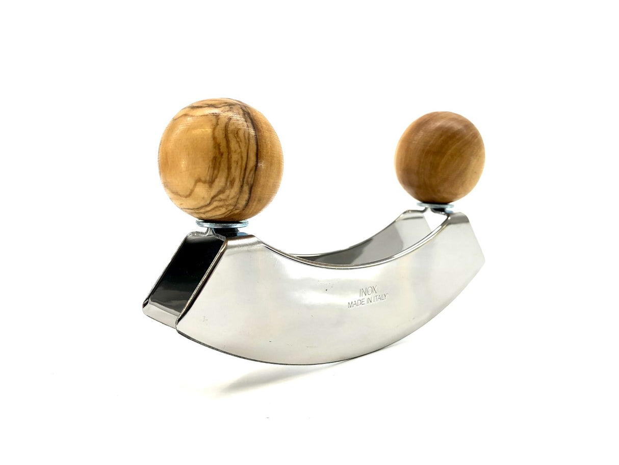 Hakkekniv i oliventræ - Design B