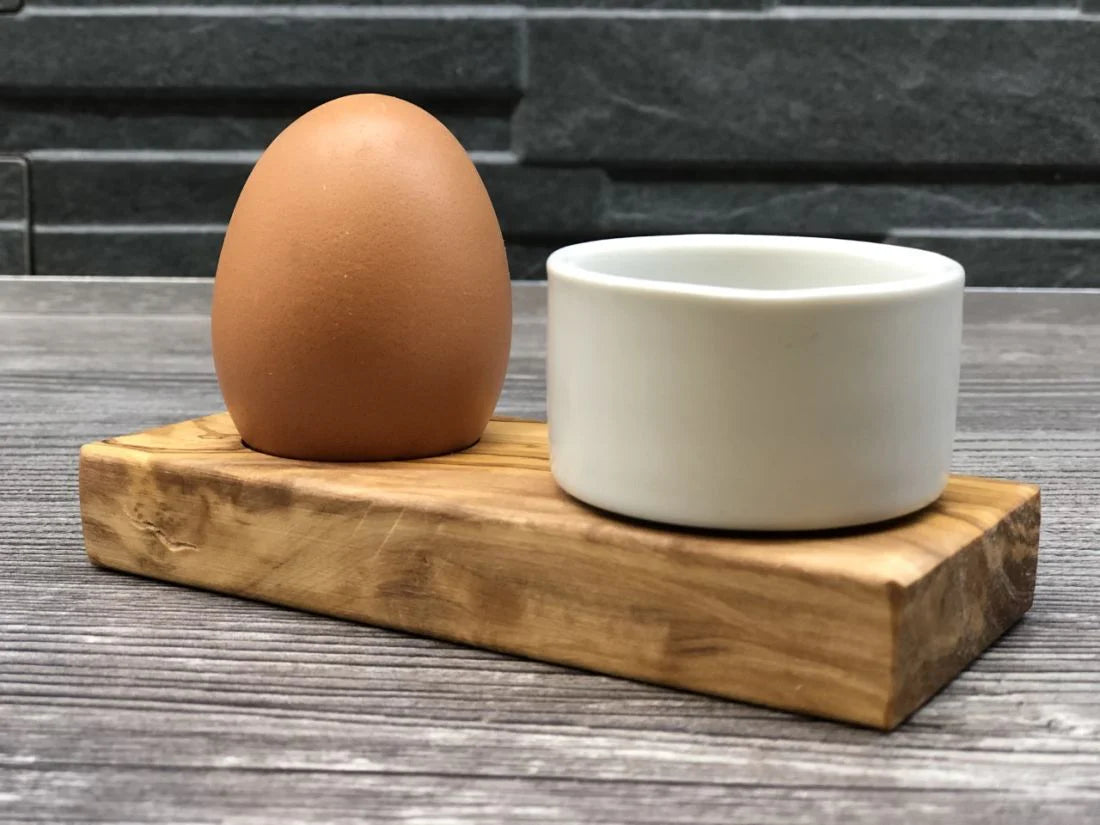 Troué PLUS Æggebæger i Oliventræ