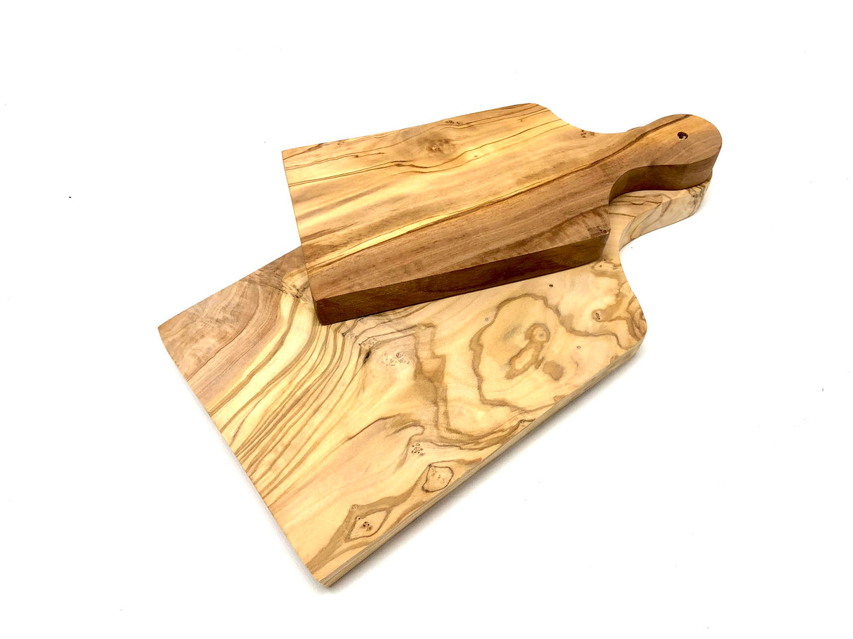 Skærebræt sæt med håndtag - 27cm og 23cm