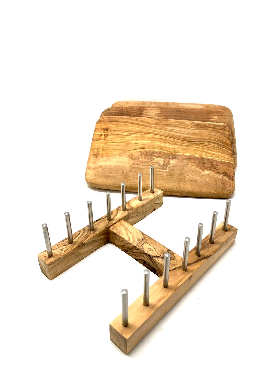 Stand til 6 x Serveringsbræt til morgenmad