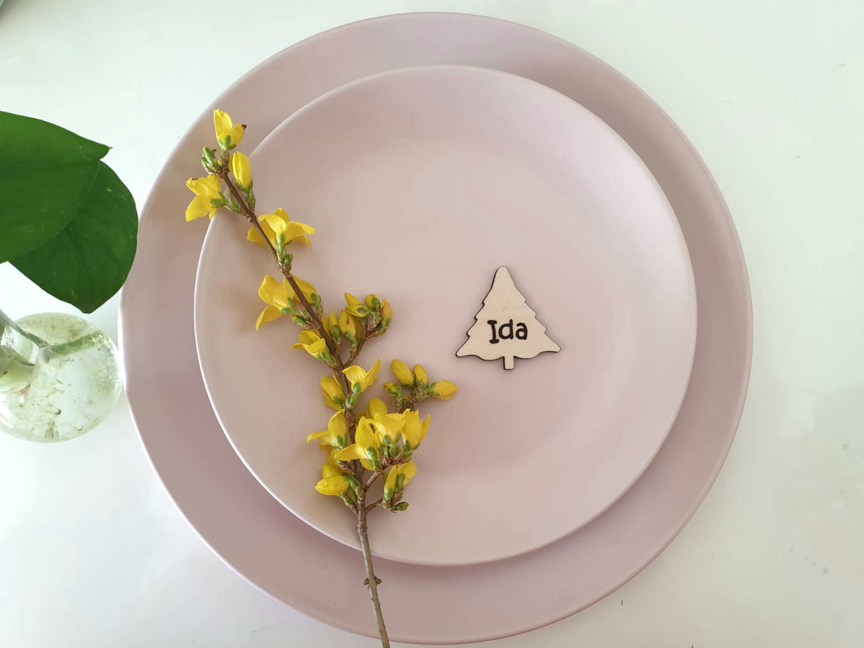 Træ - Bordkort i træ